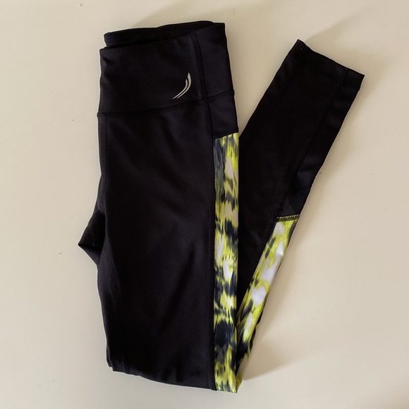 Exertek Workout Exercise Leggings Mesh Pattern - Picture 1 of 11